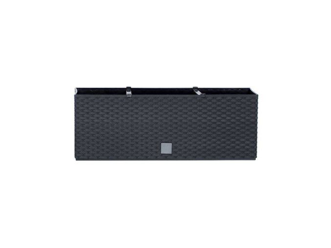 PROSPERPLAST - RATO CASE  samozavlažovací truhlík 50 cm antracit