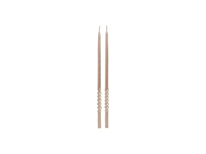 svicka kvetinova kroucena 2 ks 13 x 300 mm perletova