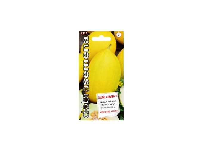 MELOUN JAUNE CANARY 3 - cukrový 20 s