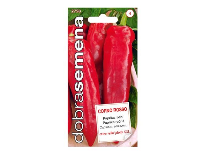 PAPRIKA CORNO ROSSO - zeleninová 30 s
