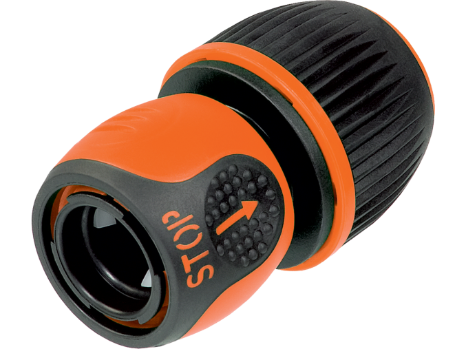 STOCKER - rychlospojka 1/2" 5/8" 3/4" DeLuxe s funkcí stop