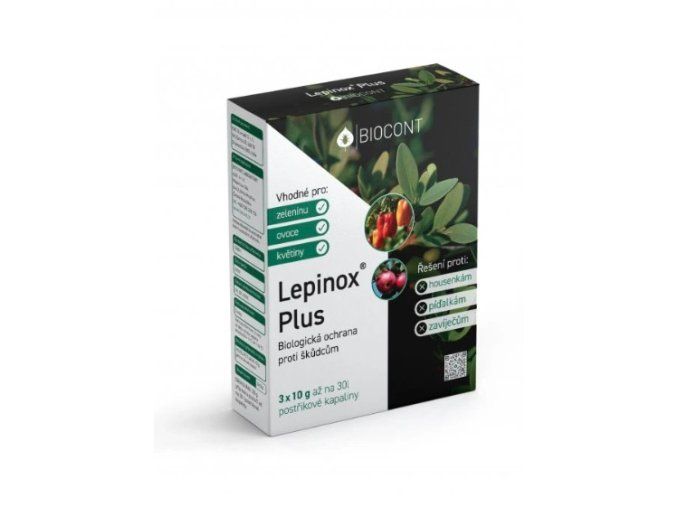 LEPINOX PLUS 3 x10 g - proti škůdcům housenkám