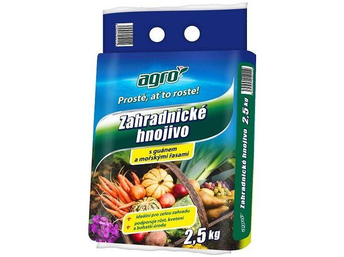 AGRO Zahradnické hnojivo 2,5 kg
