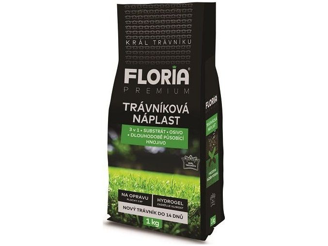 FLORIA Trávníková náplast 3 v 1 1 kg