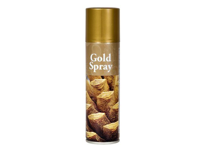 Metalická zlatá barva ve spreji 150 ml - Nc Gold