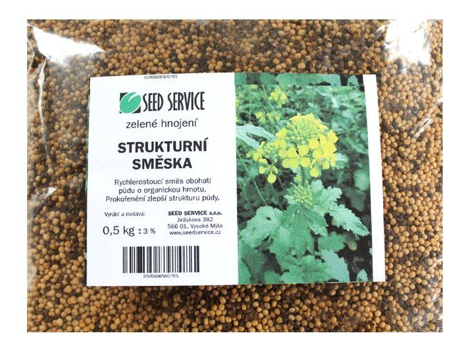 strukturni smes zelene hnojeni