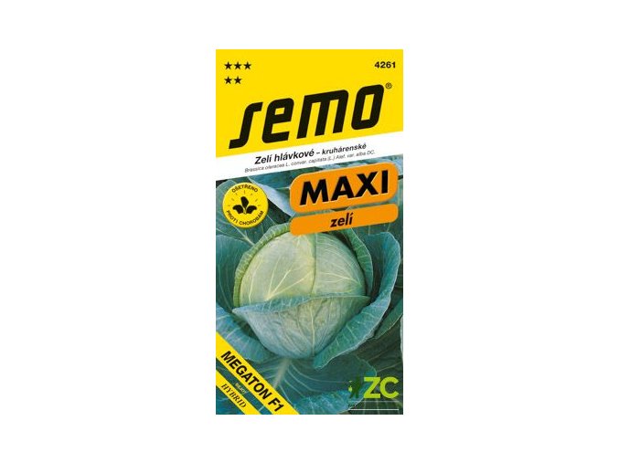 Zelí kruhárenské Megaton F1 20s série MAXI