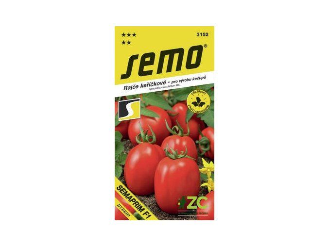 Rajče keř. kečup. Semaprim F1 40s