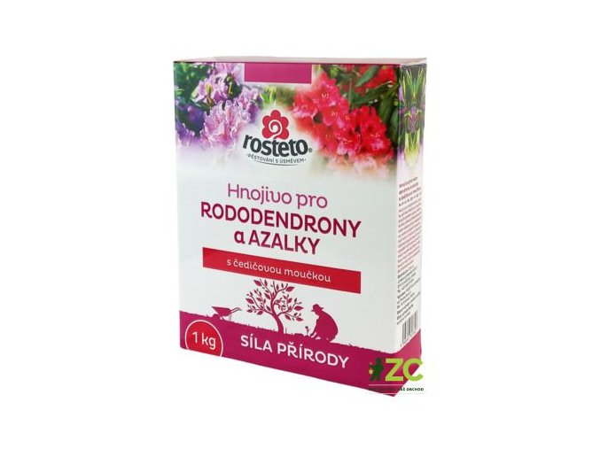 ROSTETO Hnojivo s čedičovou moučkou Rododendrony a azalky 1 kg