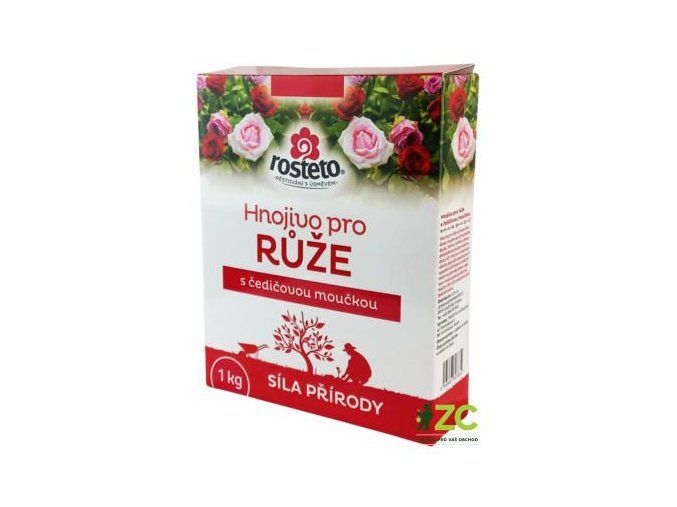 rosteto hnojivo s cedicovou mouckou ruze 1 kg