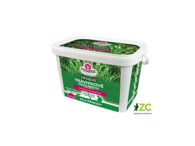 rosteto hnojivo s cedicovou mouckou travnikove proti mechu 4 kg