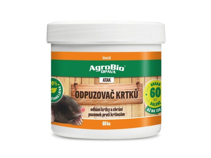 agrobio odpuzovac krtku atak