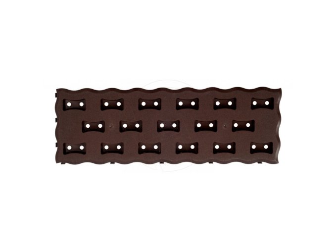 zahonovy chodnik pad tm hnedy 60x20cm 0 95m2