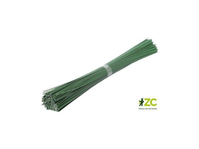 drat sekany zeleny 1mm 40cm
