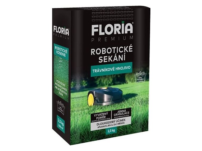 FLORIA Travní hnojivo pro robot.sekání 2,5 kg