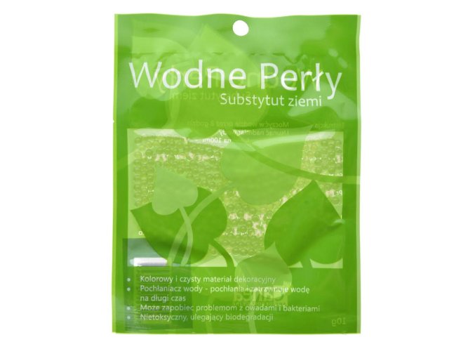 dekorace vodni perly hydrogel 2 5 3mm 10g