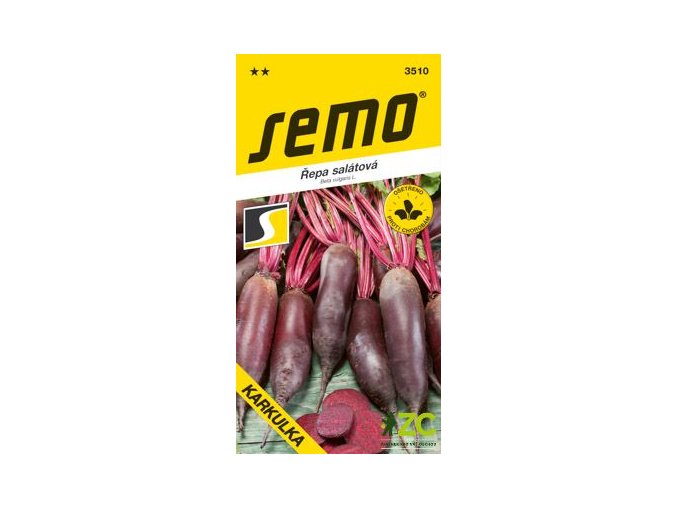 repa salatova karkulka podlouhla cervena 2 g