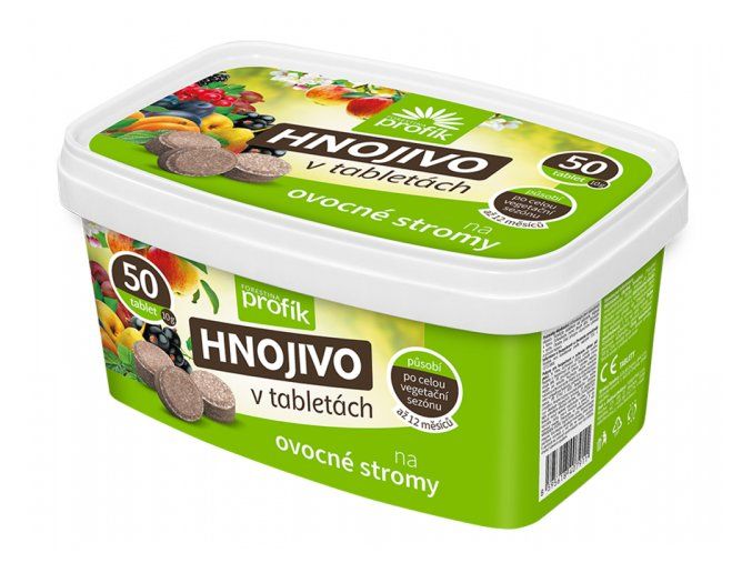 profik hnojivo v tabletach na ovocne stromy 50ks