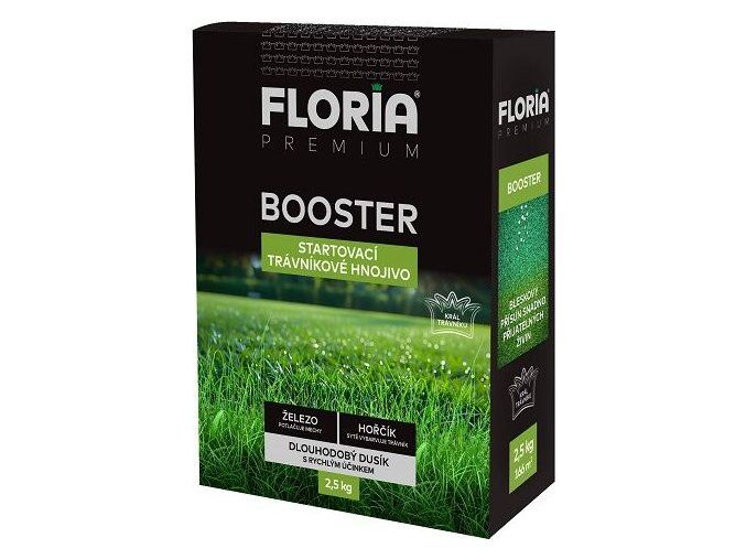 floria booster startovaci hnojivo na travnik 2 5 kg