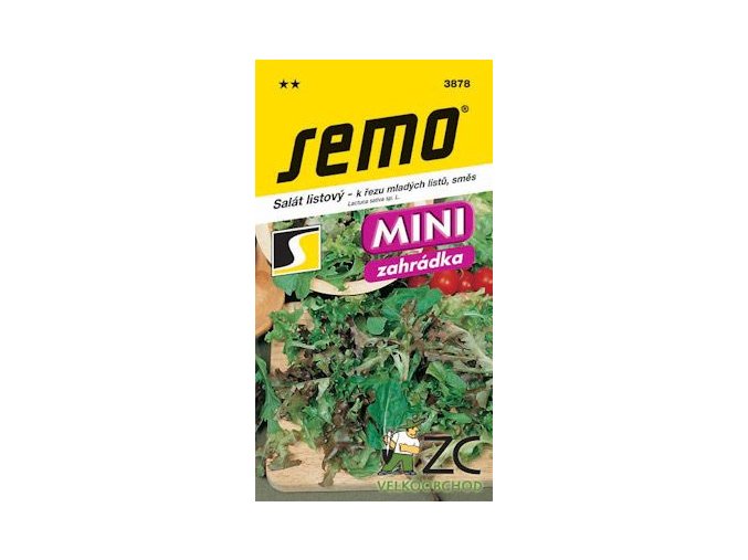SALÁT KADEŘAVÝ K ŘEZU - směs mladých listů 1.5 g