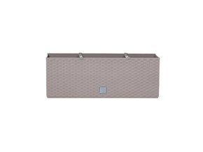 PROSPERPLAST - RATO CASE samozavlažovací truhlík 50 cm mocca