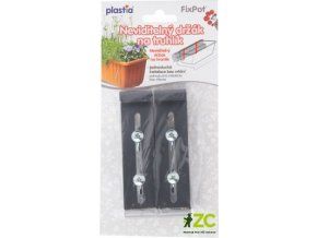 drzak truhliku parapet fixpot kovovy antracit 2ks