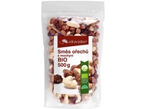 smes orechu s mochyni bio 500g