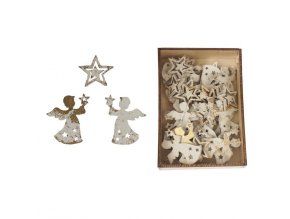 dekorace sada prizdob andel hvezda