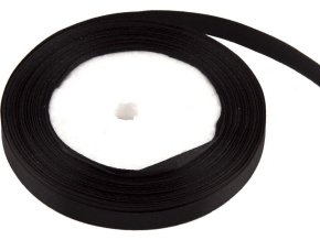 tuha satenova 1 cm x 23 m cerna