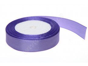 stuha satenova 2cm x 23m fialka