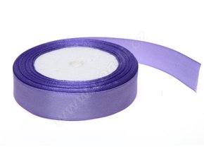 stuha satenova 2cm x 23m fialka
