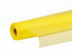 organza snow 12cm x 9 1m zluta