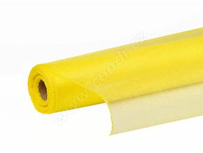 organza snow 12cm x 9 1m zluta