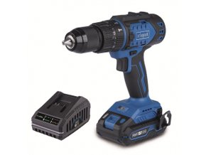 Scheppach BC-CD60-X-SET S 20 V IXES aku příklepový vrtací šroubovák + 2Ah baterie + nabíječka 2,4 A