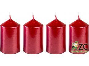 bony-adventni-svicka-metalik-cervena--4-ks