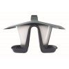 Krmítko pro ptáky BIRDYFEED DOUBLE antracit 28 cm