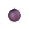Svíčka koule 56 mm exclusive mat. švestková