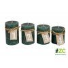 svicka adventni schody 60x70 80 90 100 mm rustik zelena