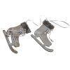 dekorace zaves brusle s kozesinou 15 cm 1 par