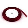 stuha satenova 0 65 cm x 23 m bordo