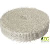 jutova stuha 4 cm x 25 m bila